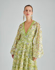 PERLA DRESS GREEN