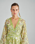 PERLA DRESS GREEN