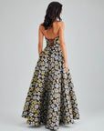DINA GOWN BLACK