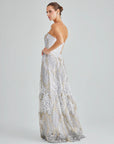 RIBERA GOWN SILVER