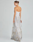 RIBERA GOWN SILVER