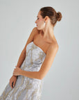 RIBERA GOWN SILVER
