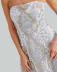 RIBERA GOWN SILVER
