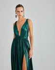 IZADORA DRESS EMERALD
