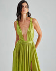 IZADORA DRESS PISTACHIO