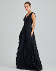 LEA GOWN BLACK