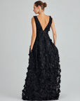 LEA GOWN BLACK