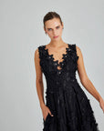LEA GOWN BLACK