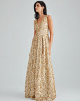 BLOOM GOWN GOLD