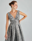 BLOOM GOWN SILVER