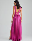 IZADORA DRESS FUCHSIA