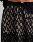 SAVNI SKIRT PEACH