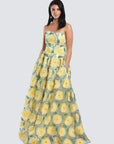 VALERIE FLORAL GOWN