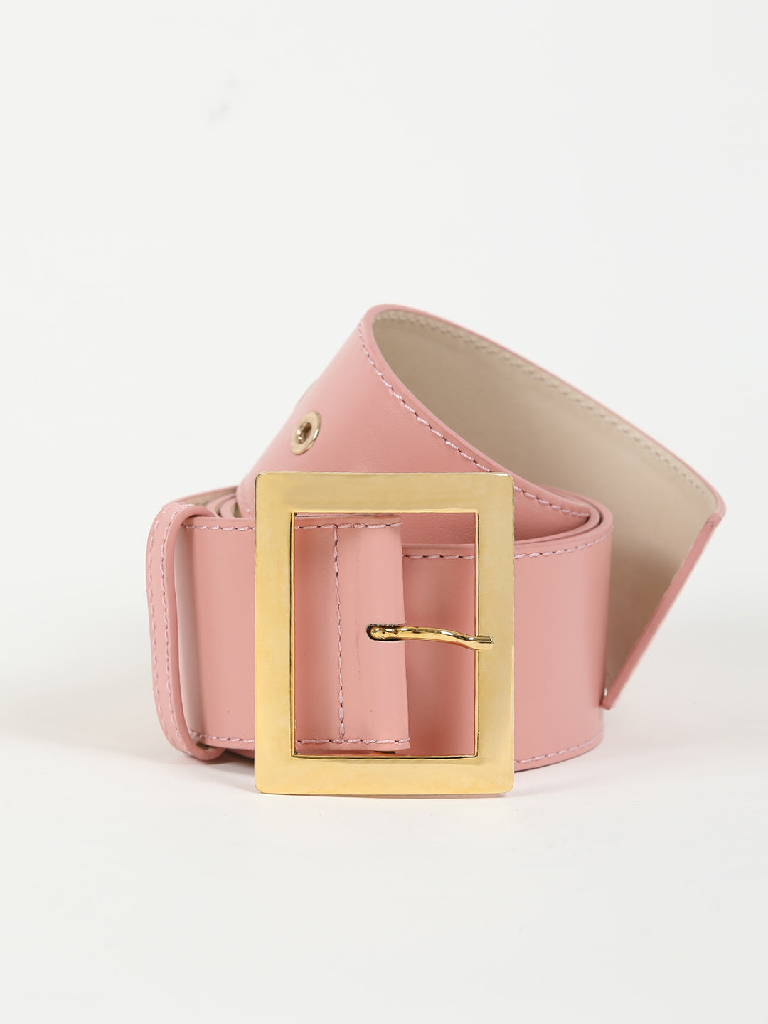 Kelly Leather Belt Pink