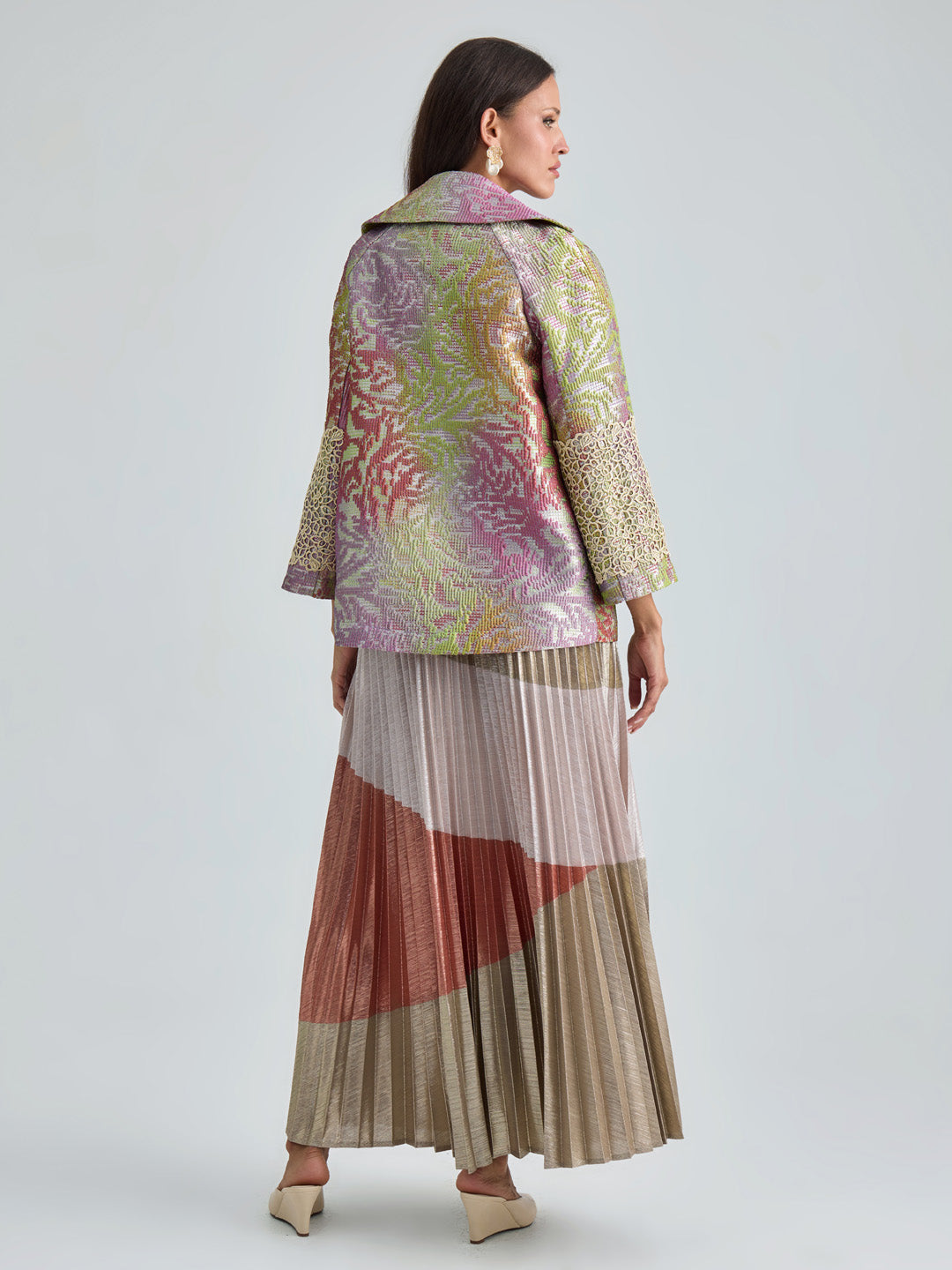 ELSYEE JACKET - GOLD MULTI
