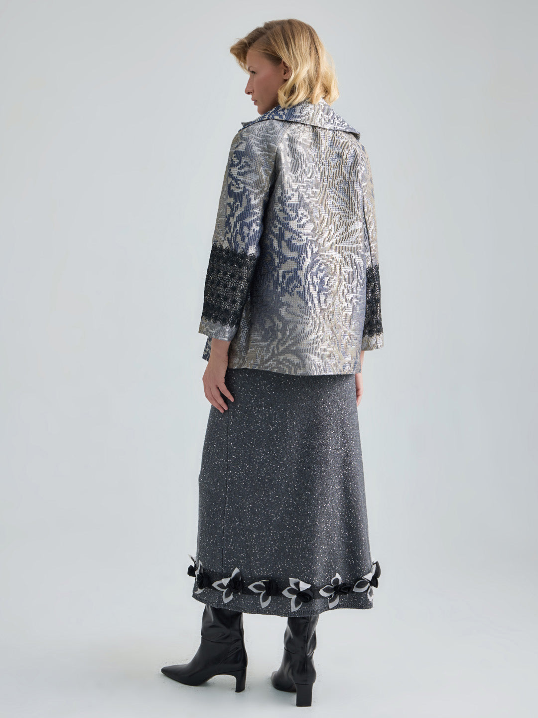 ELSYEE JACKET - GREY MULTI