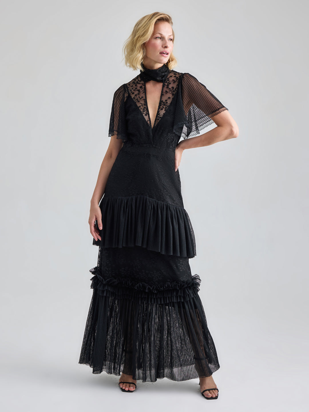 YVETTE GOWN - BLACK