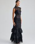 MINA GOWN - BLACK