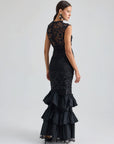 MINA GOWN - BLACK