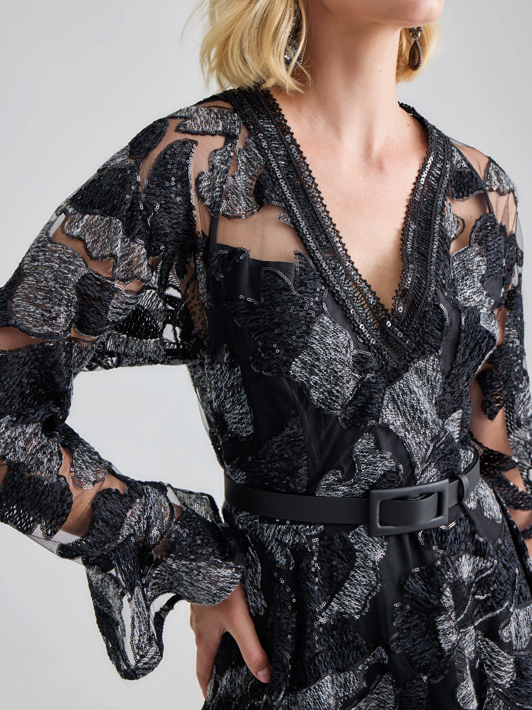 NORA DRESS - BLACK