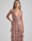 GAEL GOWN - ROSE TAUPE