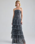 DOLORES GOWN - ANTHRACITE