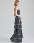 DOLORES GOWN - ANTHRACITE