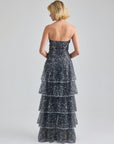 DOLORES GOWN - ANTHRACITE