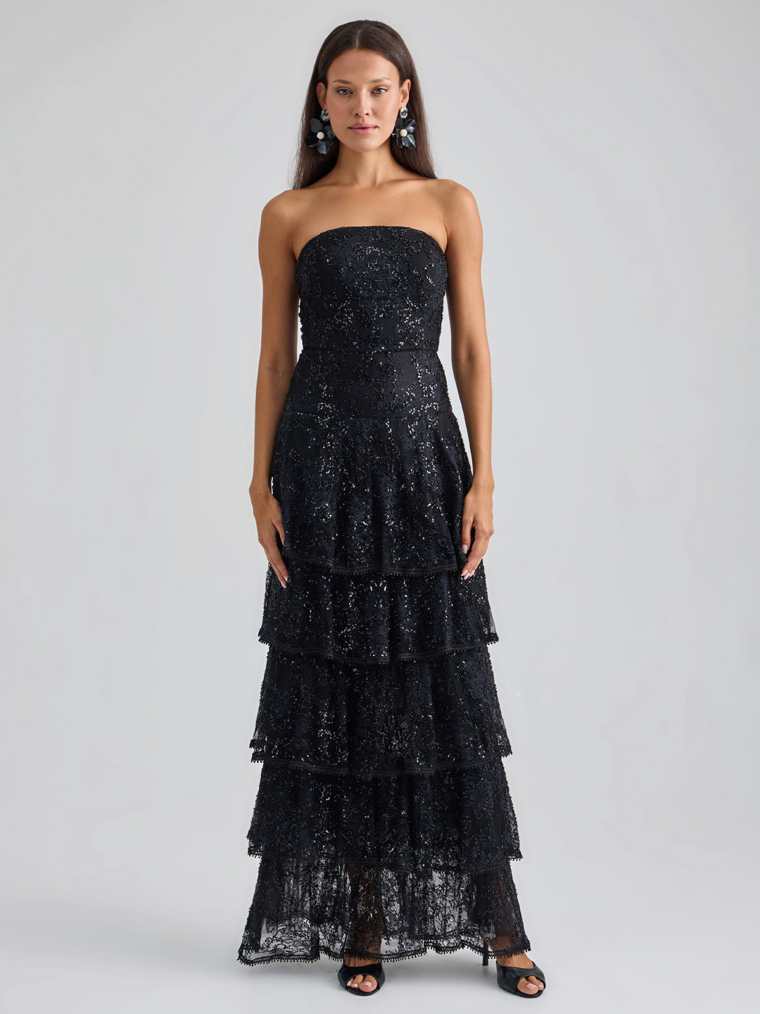 DOLORES GOWN - BLACK