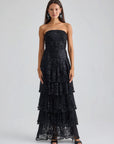 DOLORES GOWN - BLACK