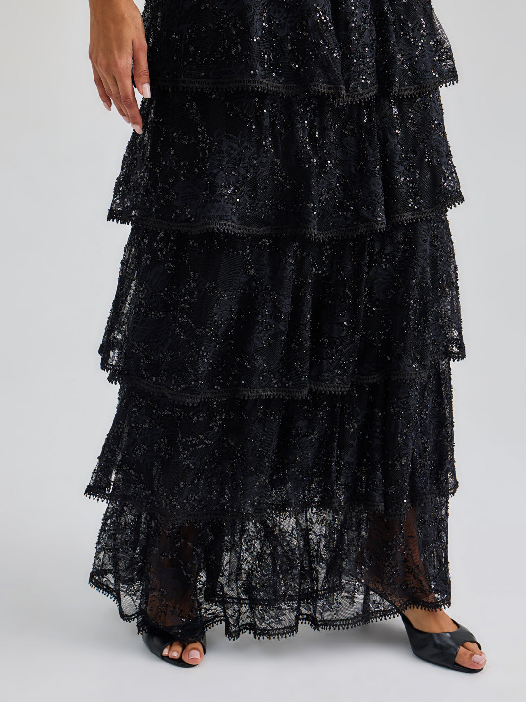 DOLORES GOWN - BLACK