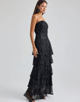 DOLORES GOWN - BLACK