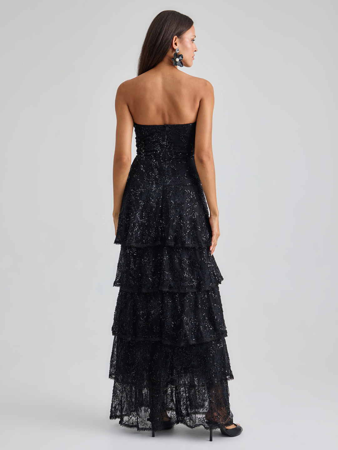 DOLORES GOWN - BLACK