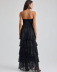 DOLORES GOWN - BLACK