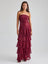 DOLORES GOWN - BURGUNDY