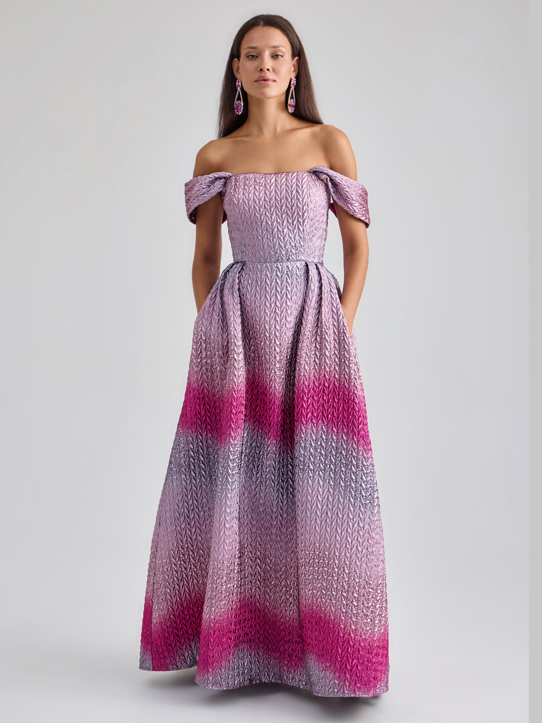 SIERRA GOWN - PINK MULTI