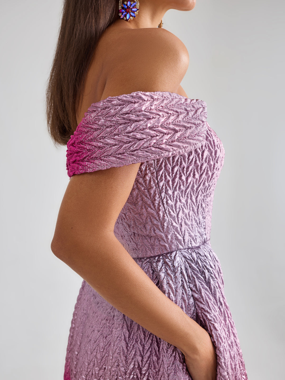 SIERRA GOWN - PINK MULTI