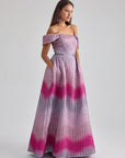 SIERRA GOWN - PINK MULTI