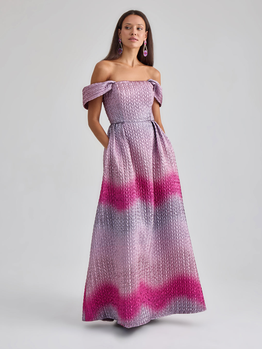 SIERRA GOWN - PINK MULTI