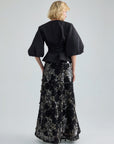 PIA SKIRT - BLACK SILVER