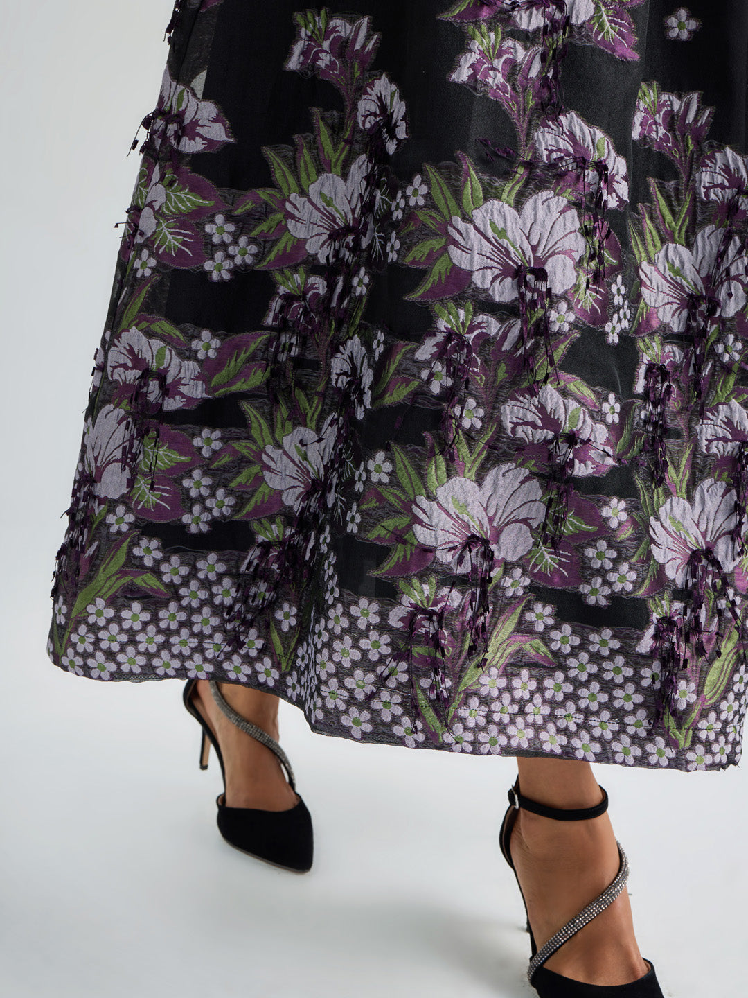 ECLIPSE SKIRT - BLACK VIOLET