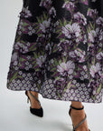 ECLIPSE SKIRT - BLACK VIOLET