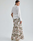 PIA SKIRT - WHITE MULTI