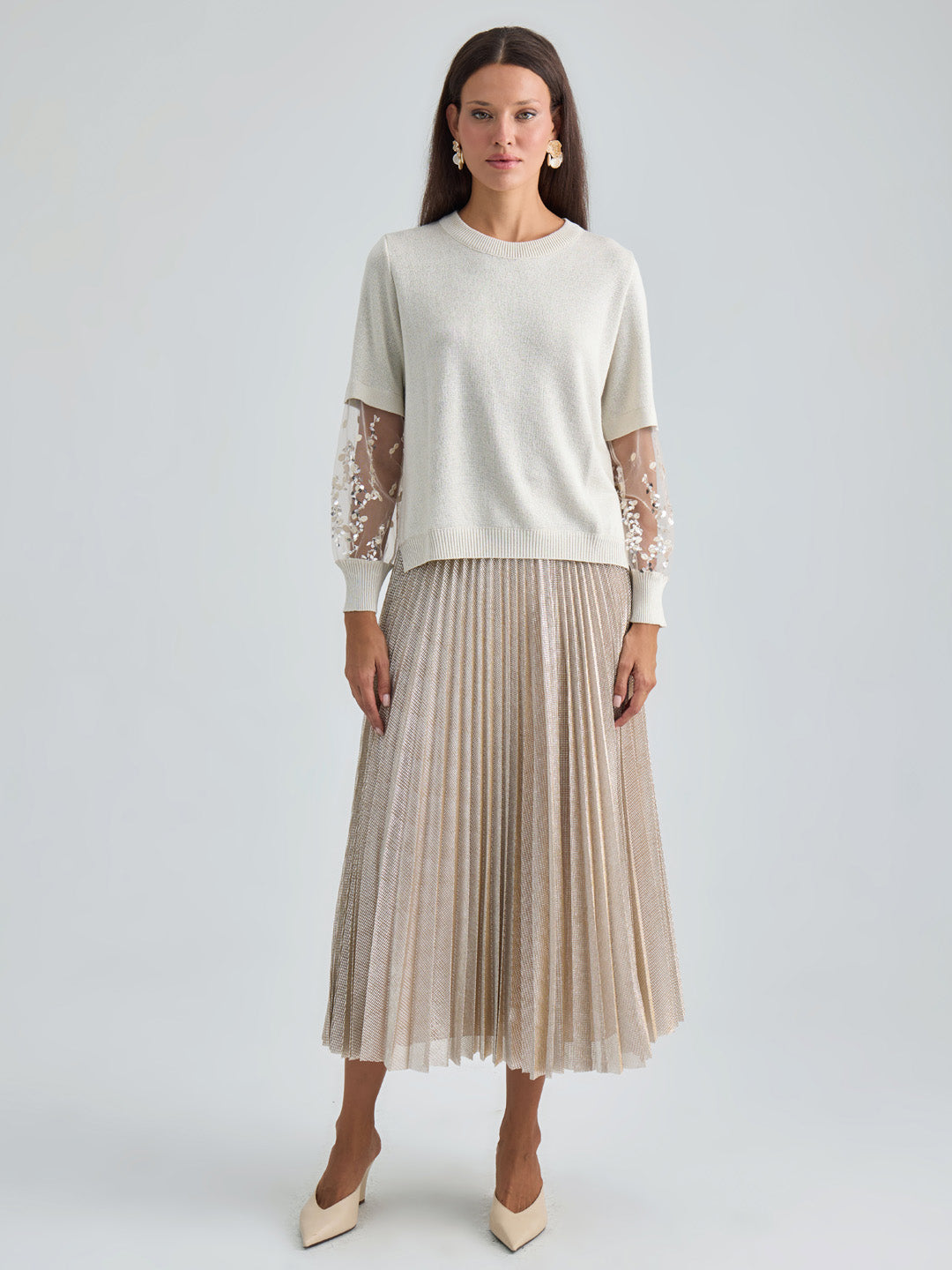 CLEMENCE PULLOVER - IVORY