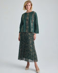 EULALIE PULLOVER - GREEN GOLD