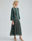 EULALIE PULLOVER - GREEN GOLD