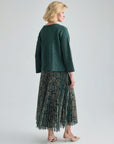 EULALIE PULLOVER - GREEN GOLD