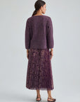 EULALIE PULLOVER - VIOLET GOLD