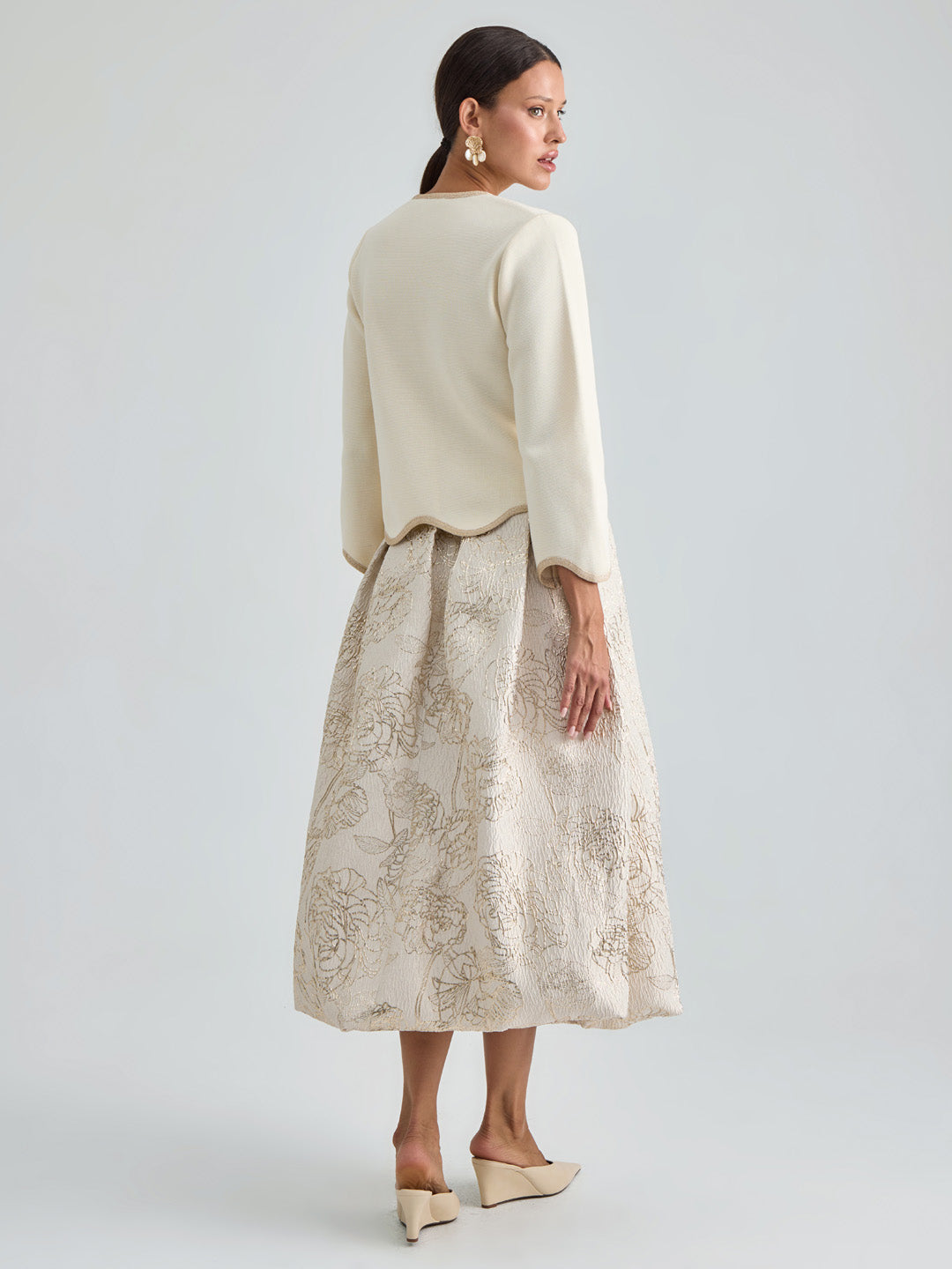 MARGAUX CARDIGAN JACKET - WHITE