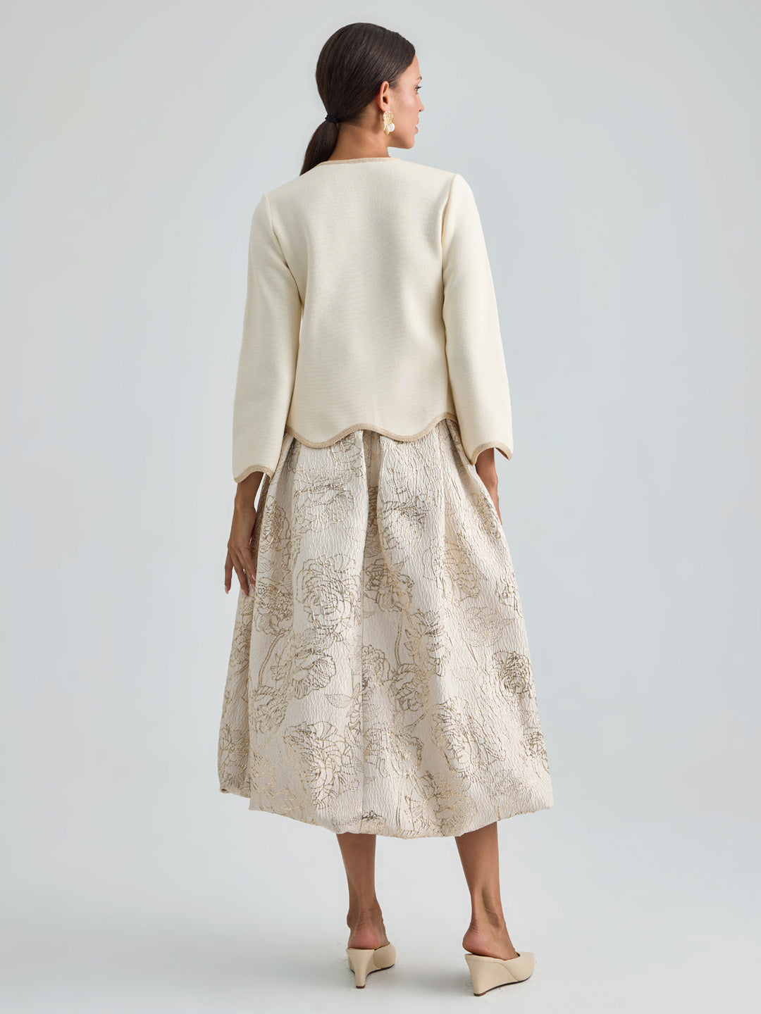 MARGAUX CARDIGAN JACKET - WHITE